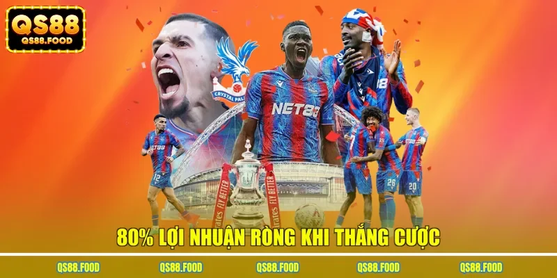 80% lợi nhuận ròng khi thắng cược